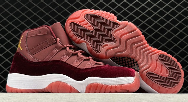 Air Jordan 11 Retro Heiress Velvet - Click Image to Close